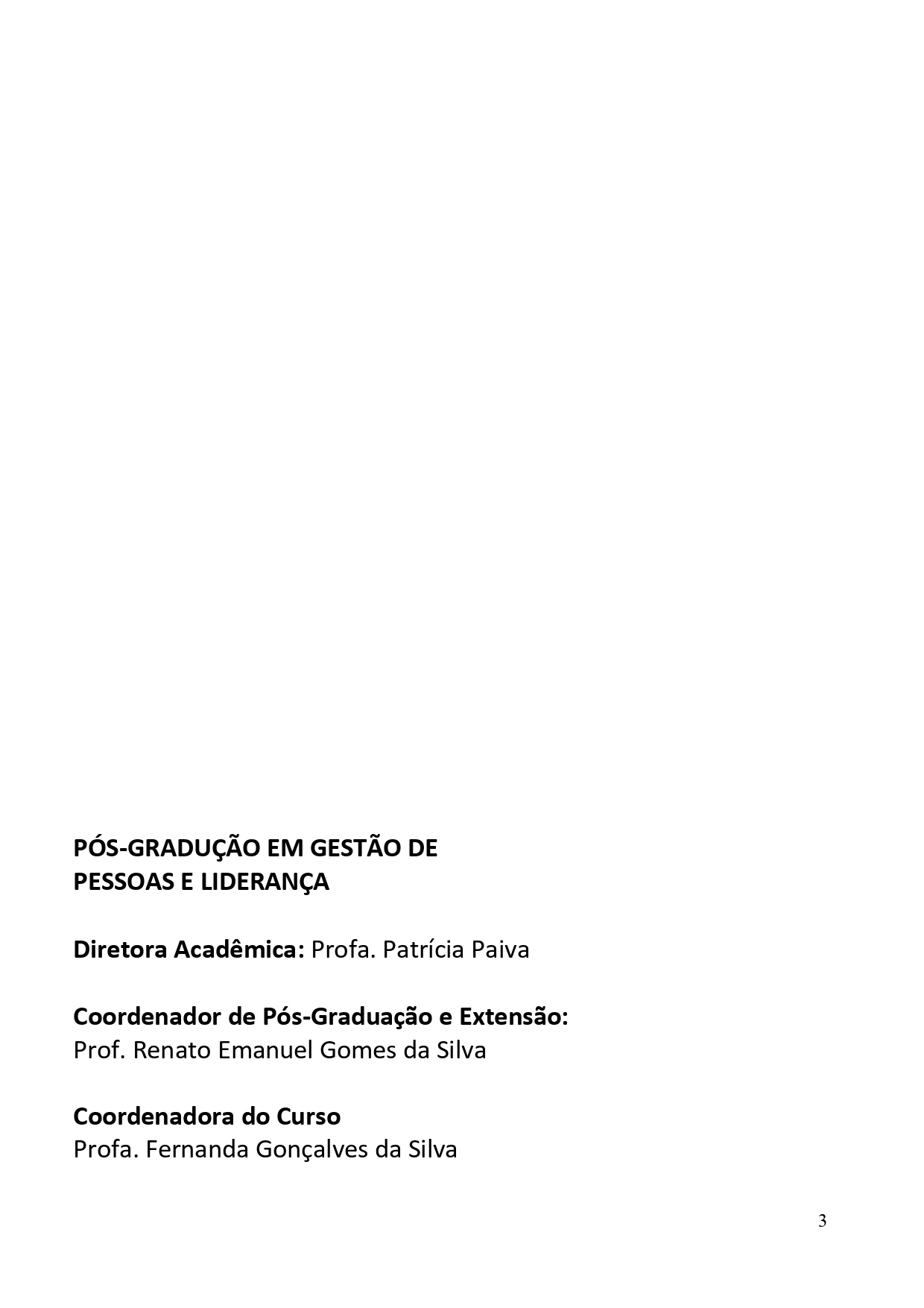 Edital Curso De PÓs GraduaÇÃo GestÃo De Pessoas E LideranÇa Page 0002
