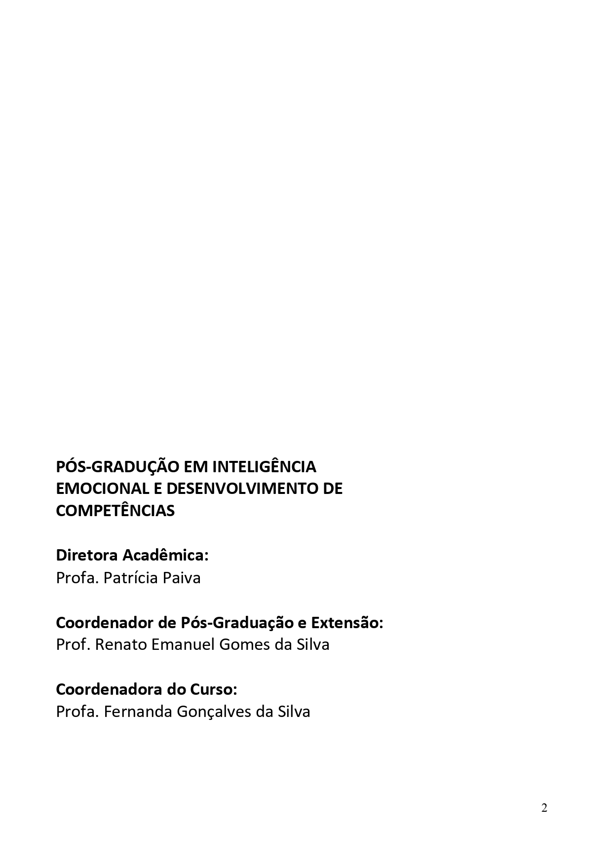 Edital PÓs GraduaÇÃo InteligÊncia Emocional E Desenvolvimento De CompetÊncias (1) Page 0002
